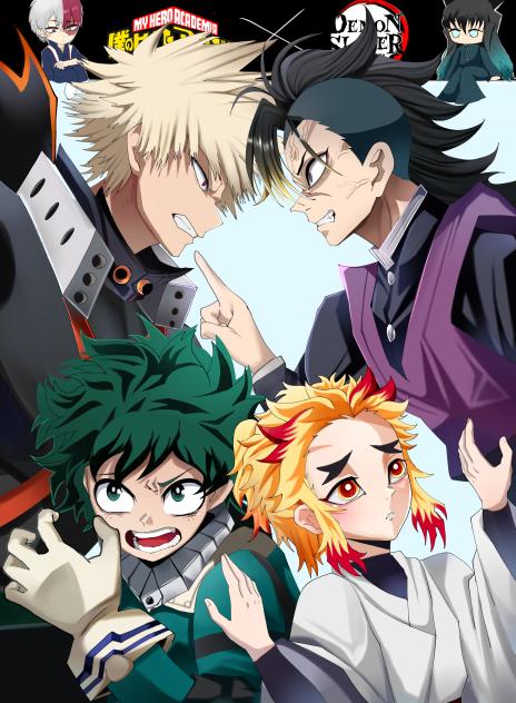 Demon Slayer and MHA