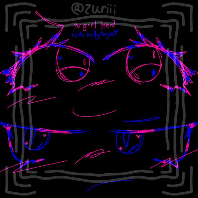 tv girl trend eyes ★ hollytaya ★ crk
