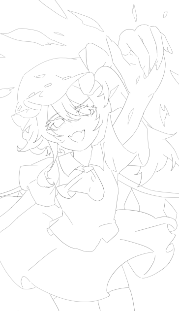 線画リハビリ