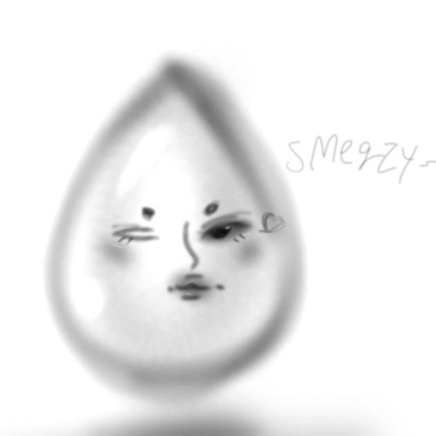 Smegzy water droplet