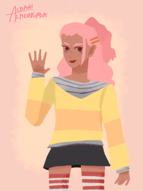 pink girl