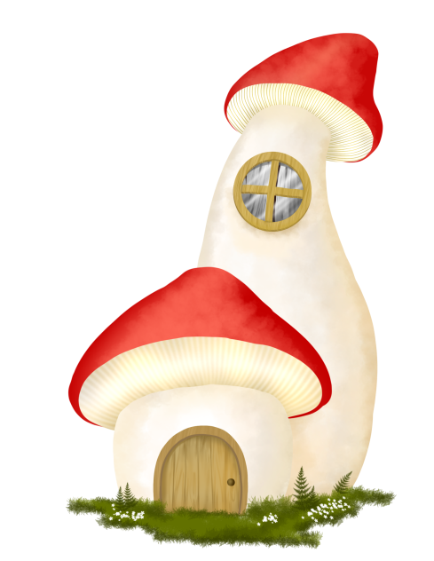 mushroom house
