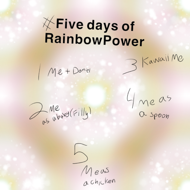 five days of RainbowPower Challenge!