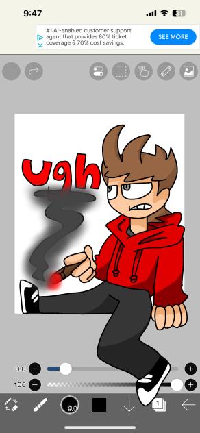 Tord is bored