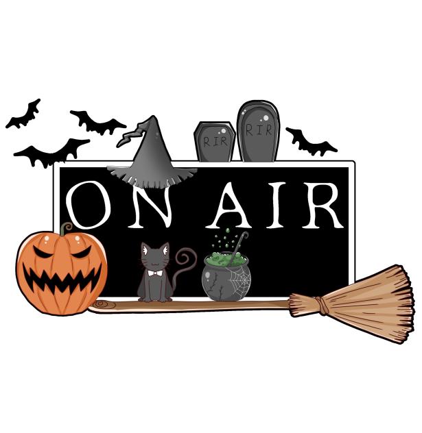 (Spooky) On air sign