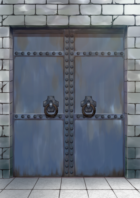 ダンジョンの鉄扉