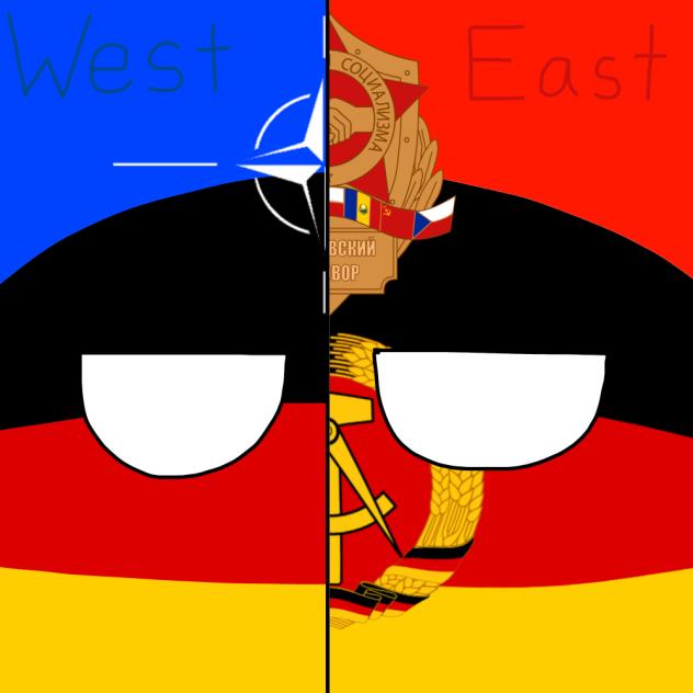 West and East