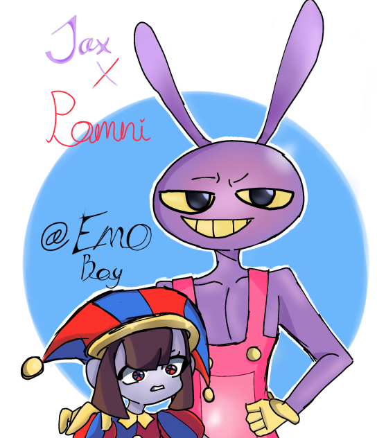 jax x pomni✨😌