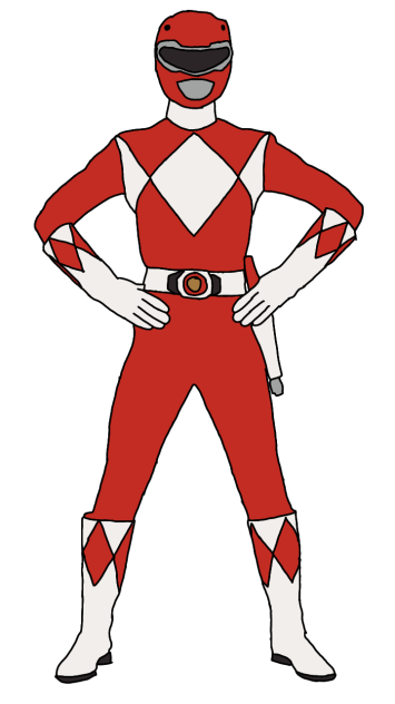 Red Mighty Morphin Power Ranger