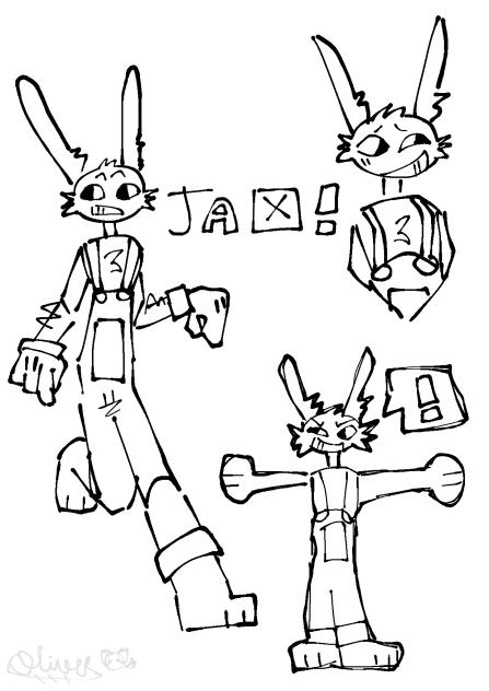 JAX [‼️👑] lineart