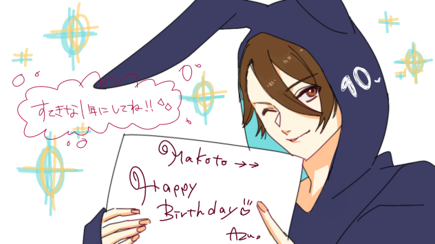 誕生日絵