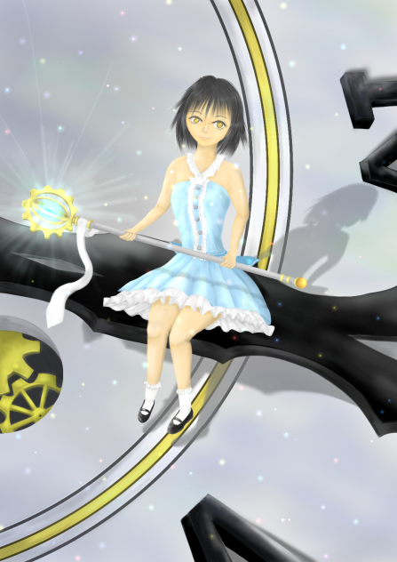 clock  girl