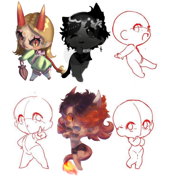 Chibi collab - ibisPaint