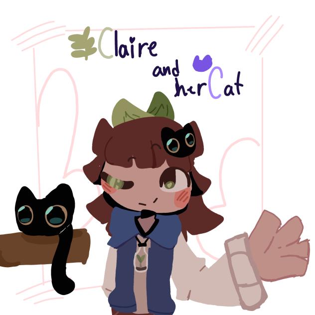Claire and her Cat!