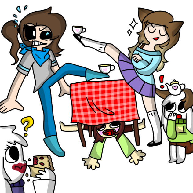 Olivia,Fluffeh and the dreemurrs