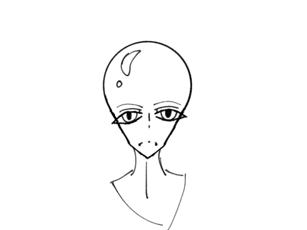 Practicing blinking - ibisPaint