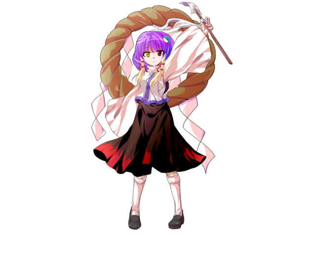 [東方立ち絵改変]早苗に憑依した神様