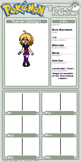 My Pokémon Trainer Info