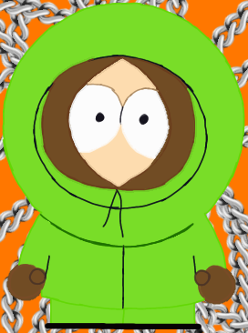 Kenny with a green jacket