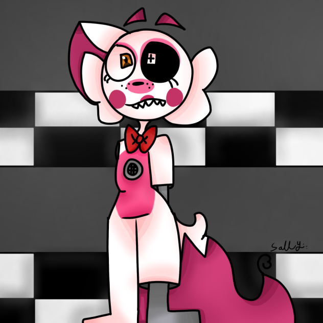 broken funtime foxy Redraw FNAF SL