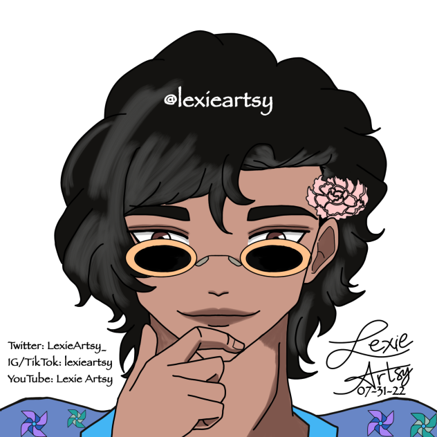My OC in a summer attire