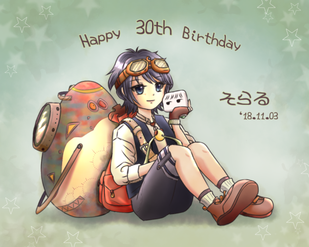 そらる生誕イラスト