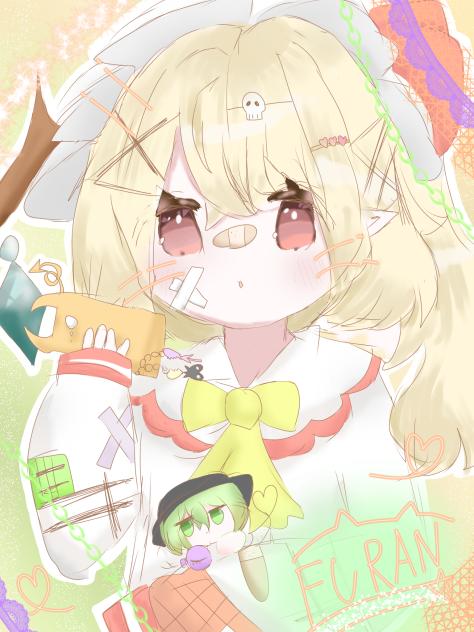 さんごちゃん風のフランちゃん！