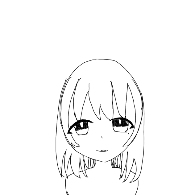 タレ目女子