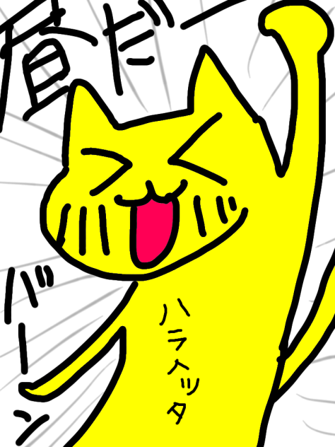 昼だー