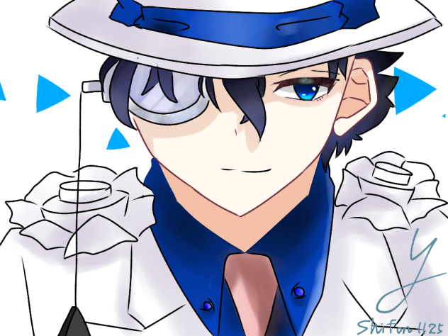 キッド様落描き🎨