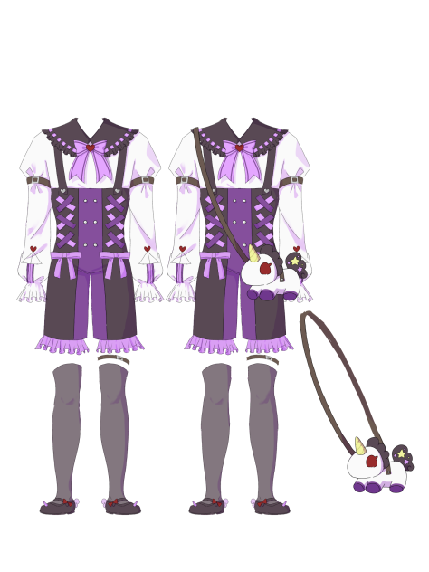 男子のゆめかわファッション(地雷系)