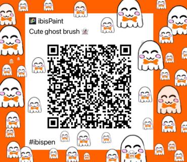 cute ghost brush 👻
