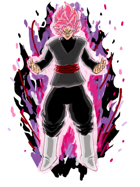 goku black ssj rose