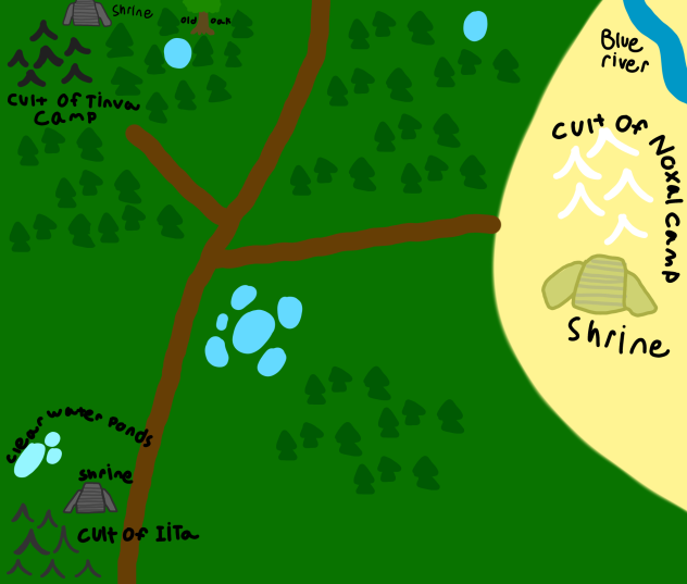 Map of mah C U L T S