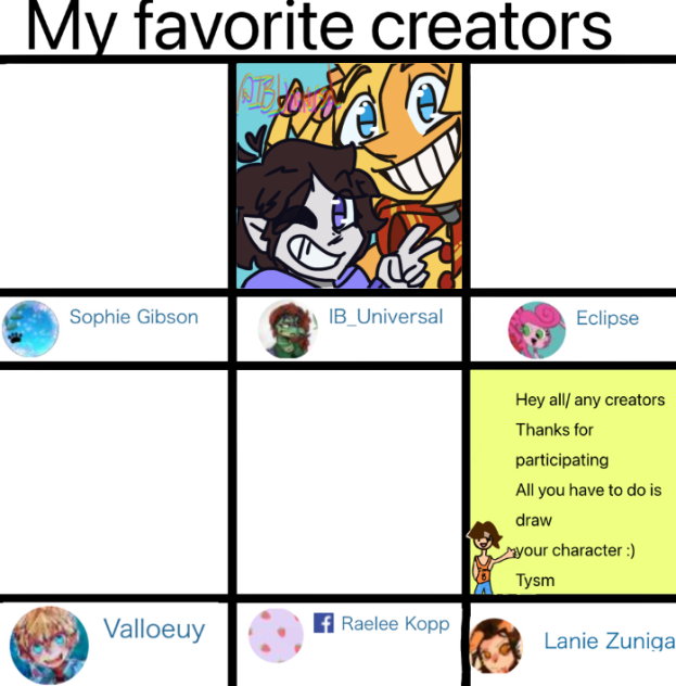 Fave artists collab!