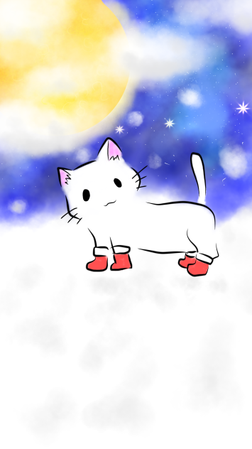 メイン月←