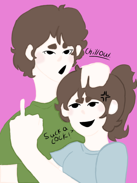 2 types of people - ibisPaint