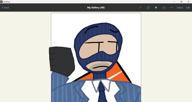 THE BLU SPY HAS TAKEN THE INTELIGENCE