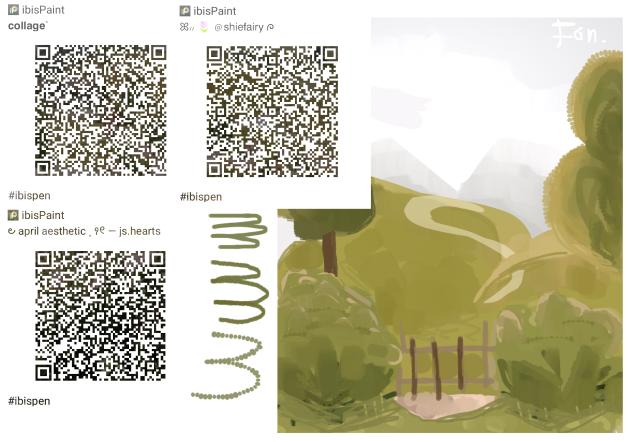 Textured Nature Painting Brushpack.