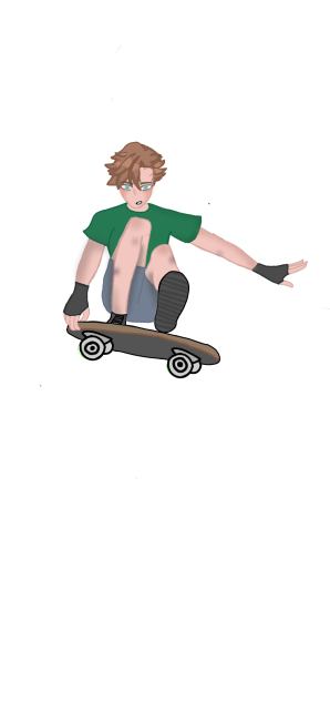 skate boarding