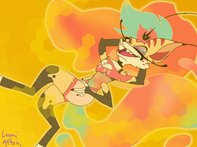 Cotton Candy (beezlebub fanart)