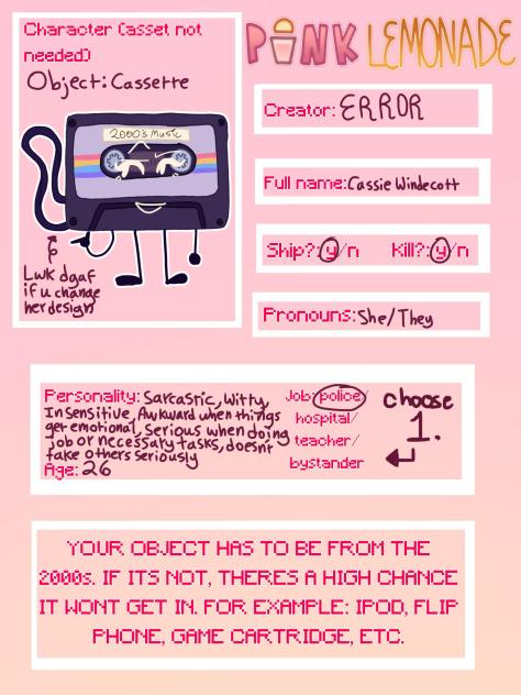 Pink Lemonade entry ⭐️ 🎼
