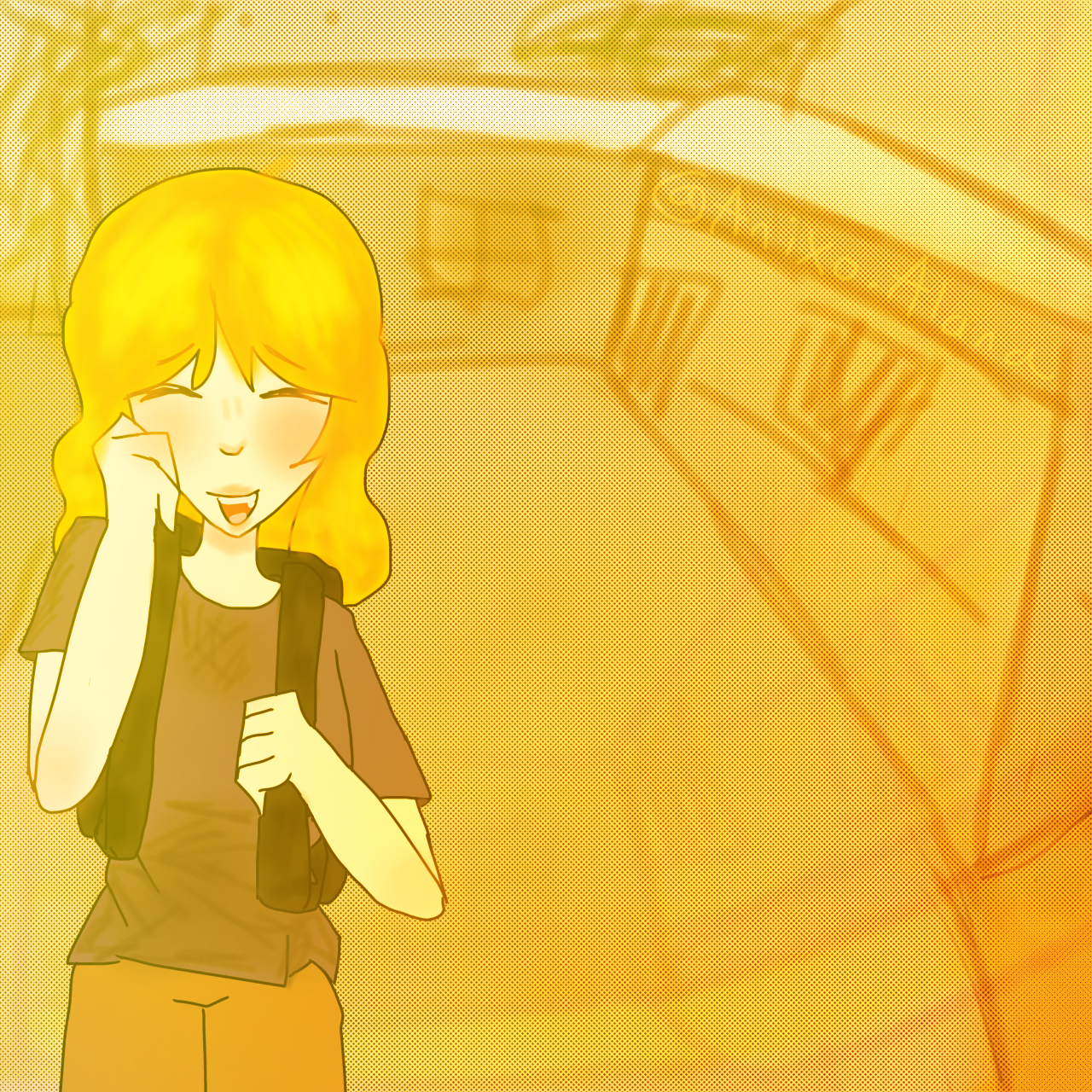 School time T_T - ibisPaint