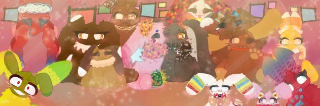 Halloween candy bunnies