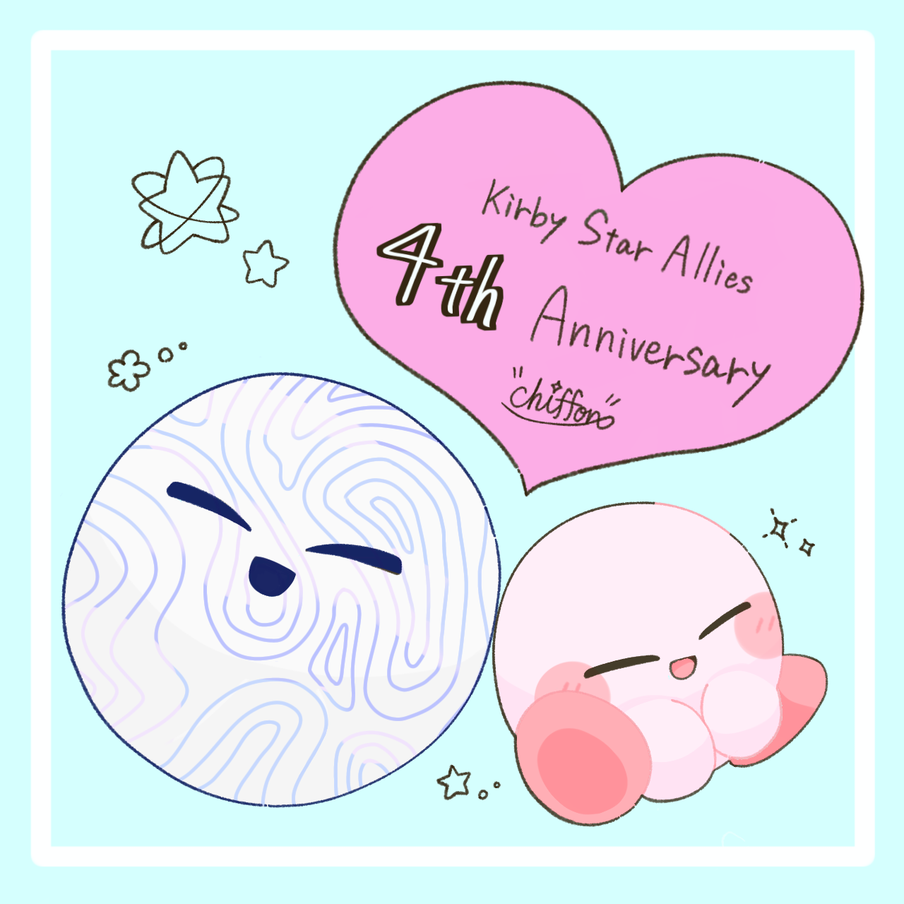 星のカービィスターアライズ 4th Anniversary - ibisPaint