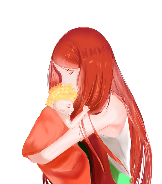 Kushina and naruto ❤️