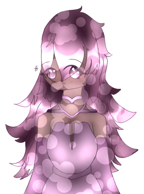 Beauty with Flowy Hair