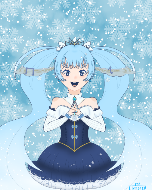 Snow princess Miku🩵❄️