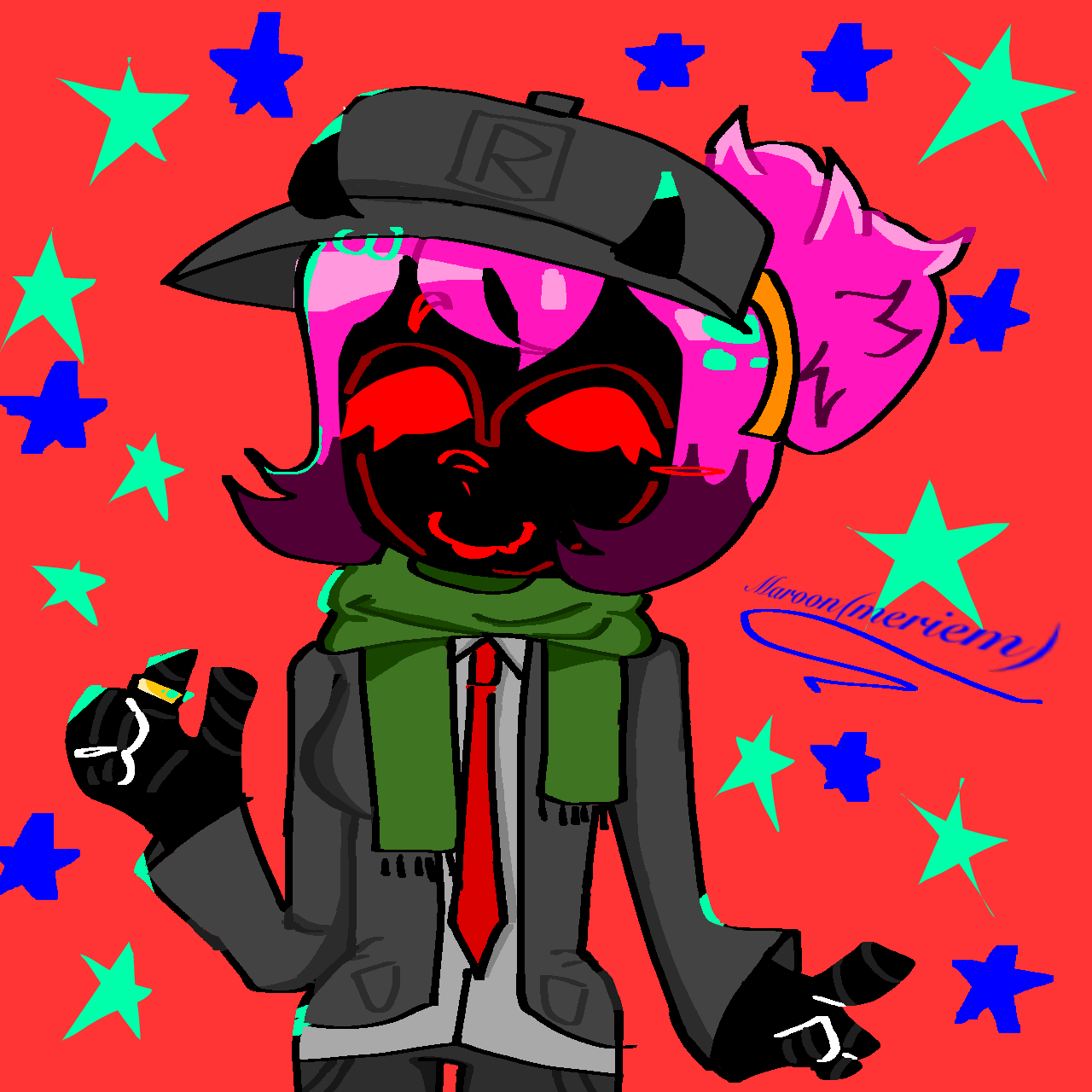 Maroon(meriem) the same ^_^ - ibisPaint