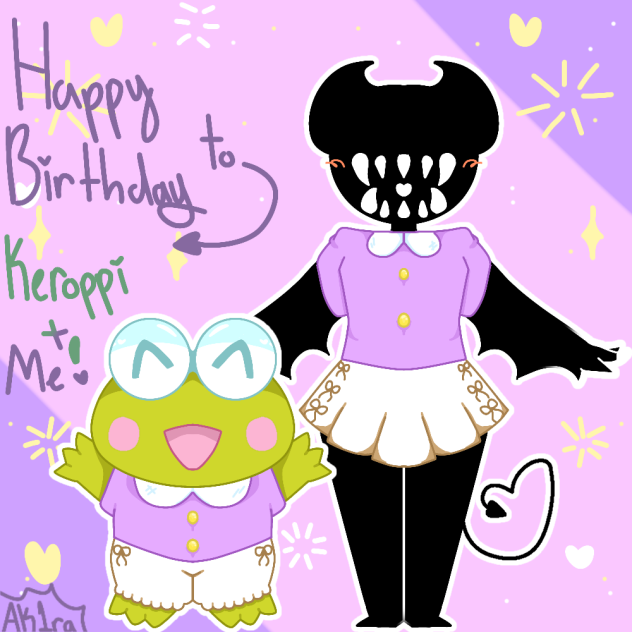 HAPPY B-DAY TO ME AND KEROPPI🥳